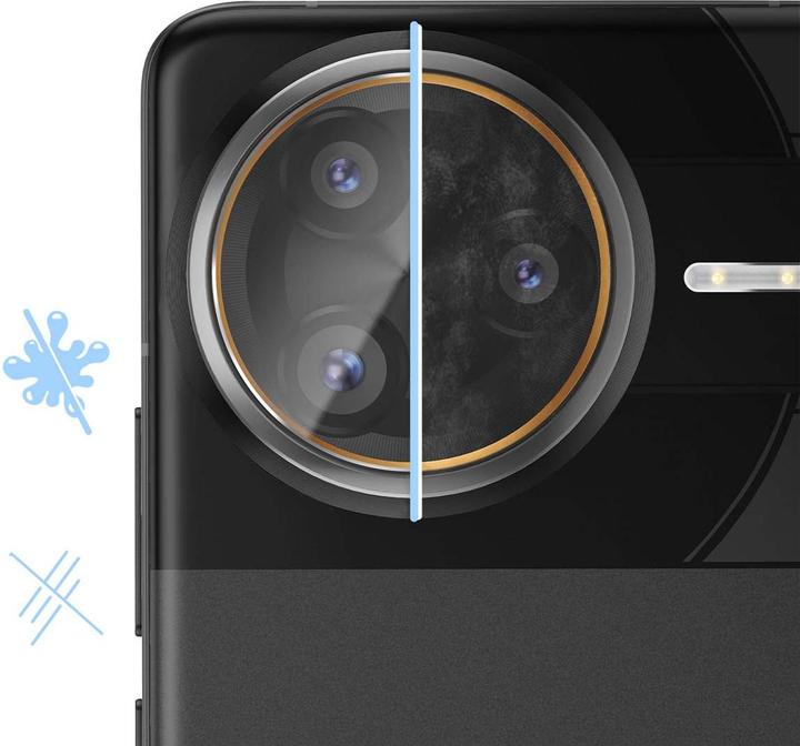 Actual product image Avizar Kameraglas Poco F7 Ultra Transparent (1 pcs., Xiaomi Poco F7 Ultra)