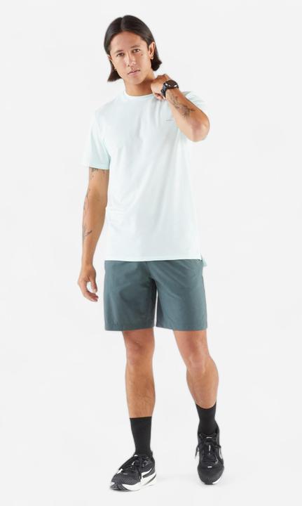 Image du produit Kiprun Short de running Homme - Run 500 Dry Vert foncé grisé (M)
