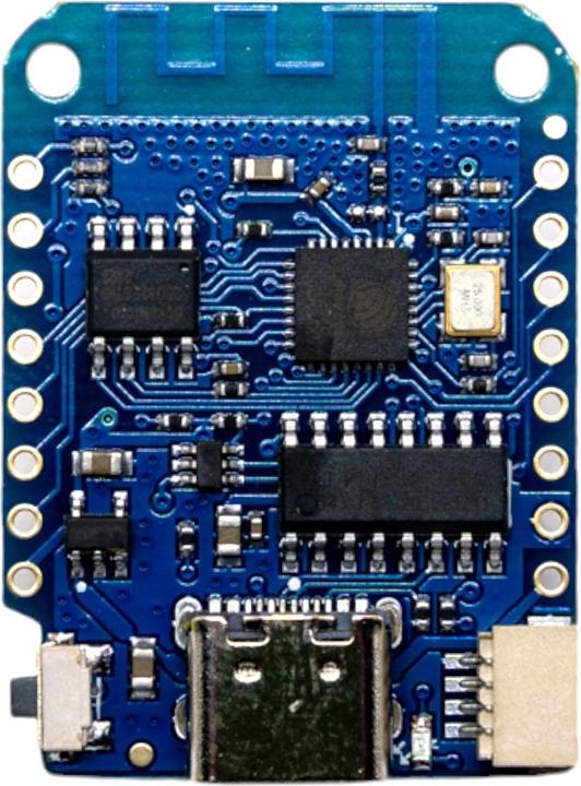 Actual product image Purecrea WeMos D1 mini ESP8266 USB C