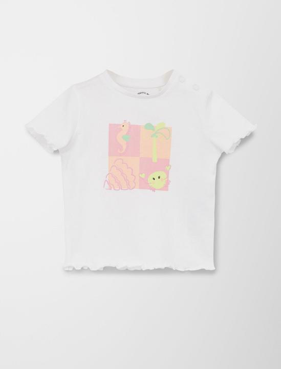 Produktbild s.Oliver T-Shirt Jerseyshirt mit Frontprint (62)