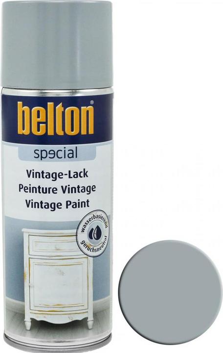 Image du produit Belton Vintage-Spray 400ml (Shabby-Chic) (Gris argenté, 0.40 l)