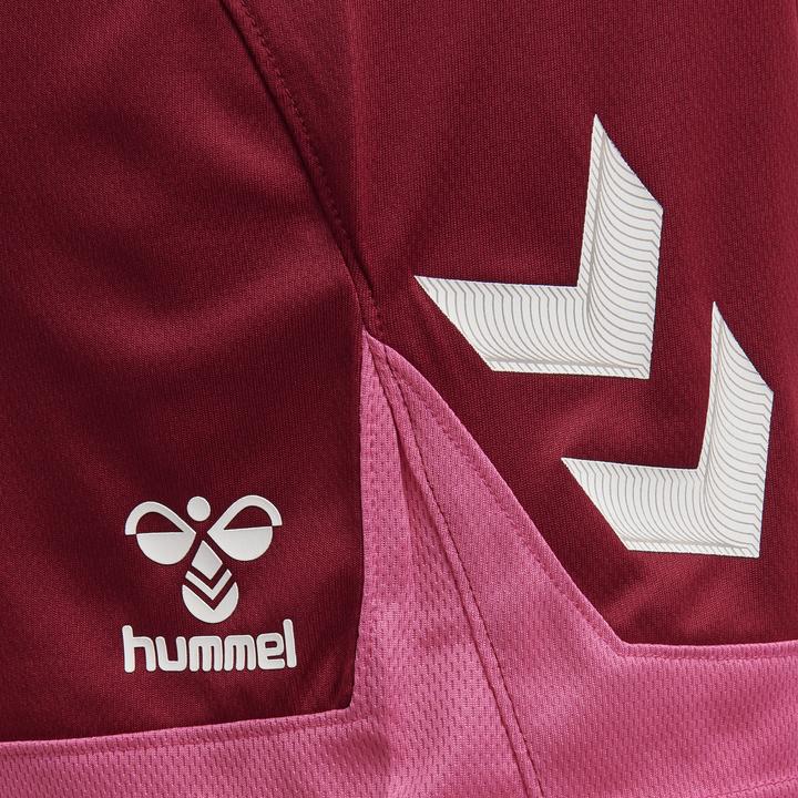 Actual product image hummel Lead Womens Poly Shorts (XS)