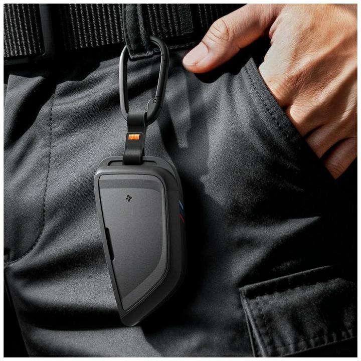 Produktbild Spigen BB100 Bmw Schlüsselanhänger Hülle Schwarz