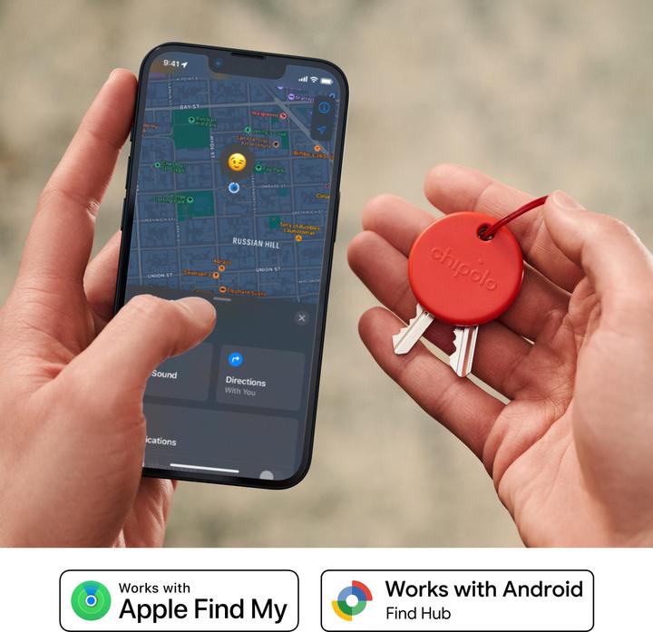 Image du produit Chipolo POP Pack de 6 (Apple & Google Find My) (Android, iOS)