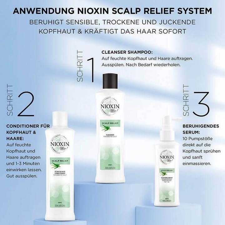 Produktbild Nioxin Scalp Relief 3-Stufen-System Hair Kit (500 ml)