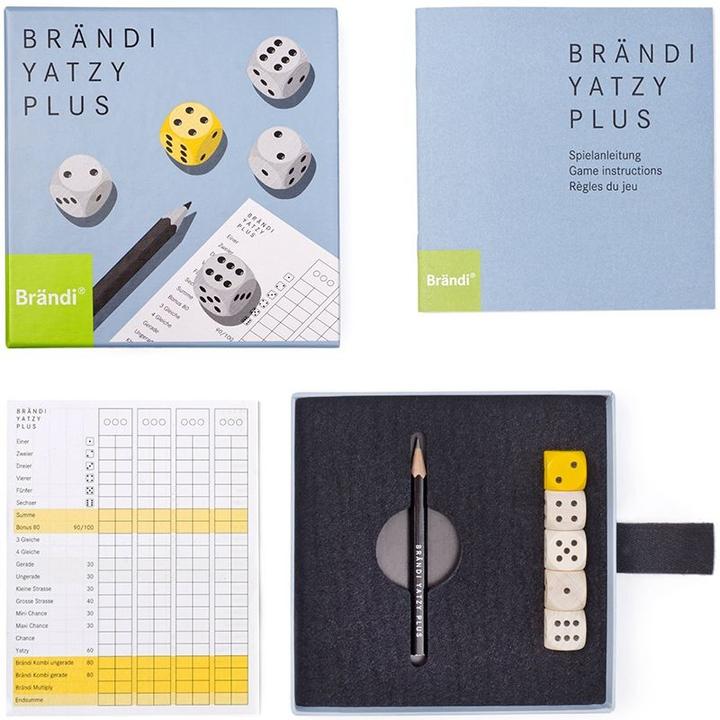 Image du produit Brändi Yatzy Plus (Allemand, Anglais, Français, 2 - 4 Joueur)