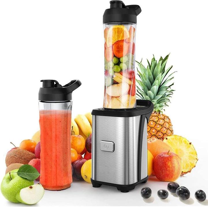 Actual product image Enfmay Smoothie Maker mit 2 Flaschen (350 W)