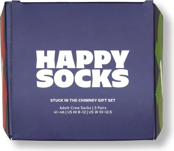 Produktbild Happy Socks 3-Pack Stuck in the Chimney Socks Gift Set (3er Pack, 36 - 40)
