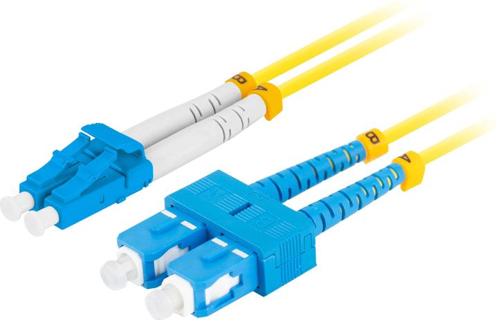 Produktbild Lanberg !Patchc. swiatl.SM 1M z FO-SULU-S (S/UTP, CAT6, 1 m)