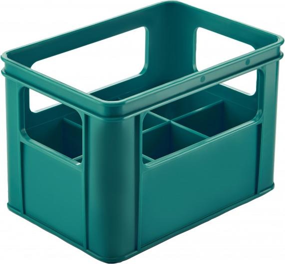 Actual product image Thermobaby Case for 6 standard feeding bottles deep peacock