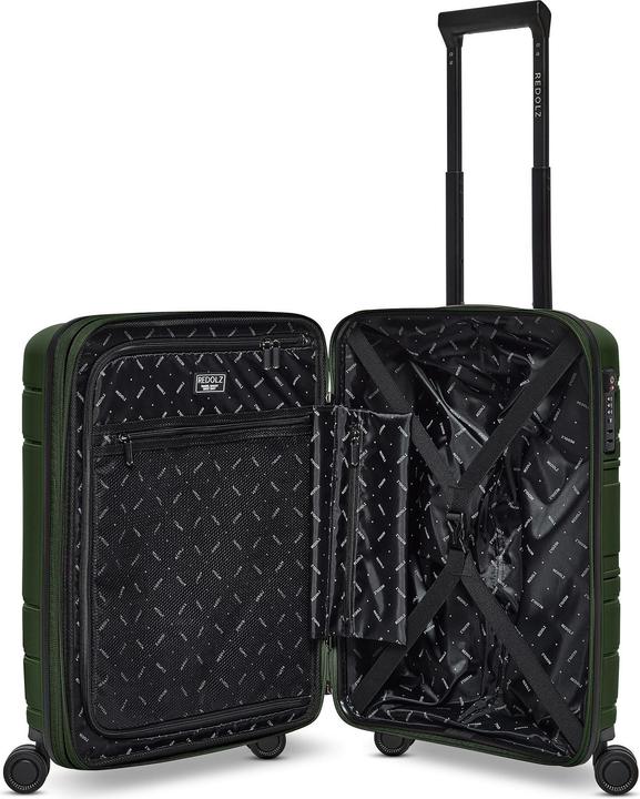 Actual product image Redolz Essentials 11 4 Rollen Kabinentrolley 55 cm mit Dehnfalte (45 l)