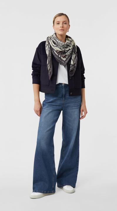 Immagine prodotto Comma Tuch Gemusterter Schal aus Baumwoll-Modalmix