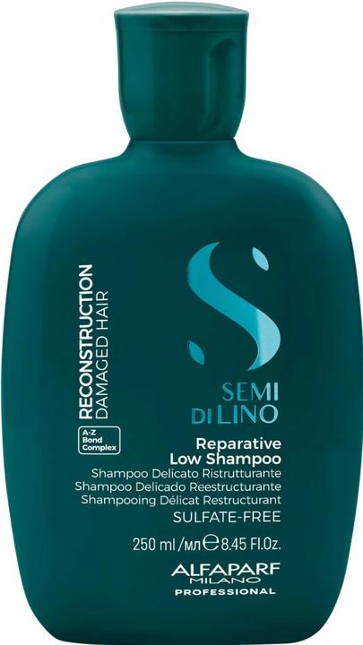 Image du produit Alfaparf Milano Semi Di Lino Reconstruction Reparative Low Shampoo 250ml (250 ml, Shampoing liquide)