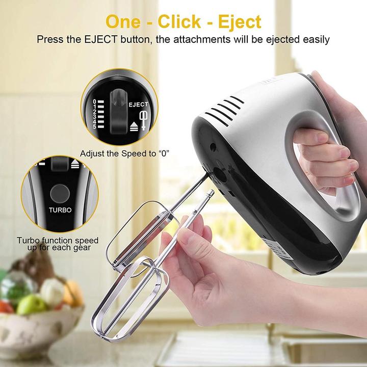 Image du produit Nwouiiay Handmixer mit Zubehör-Set (500 W)