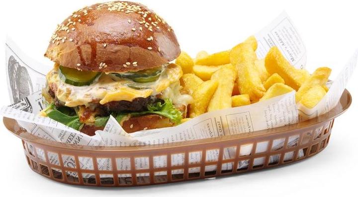 Produktbild Hendi Servierkörbe im Fastfood-Stil, Braun, Stk.,x(H)mm