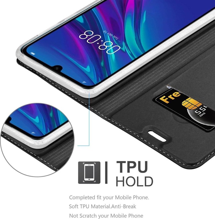 Produktbild Cadorabo Book Classy Style Cover (Huawei Y6 (2019))