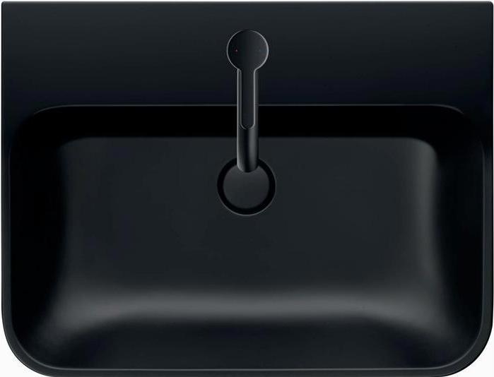 Actual product image Duravit Single lever basin mixer C.1 M with pop-up waste black matt