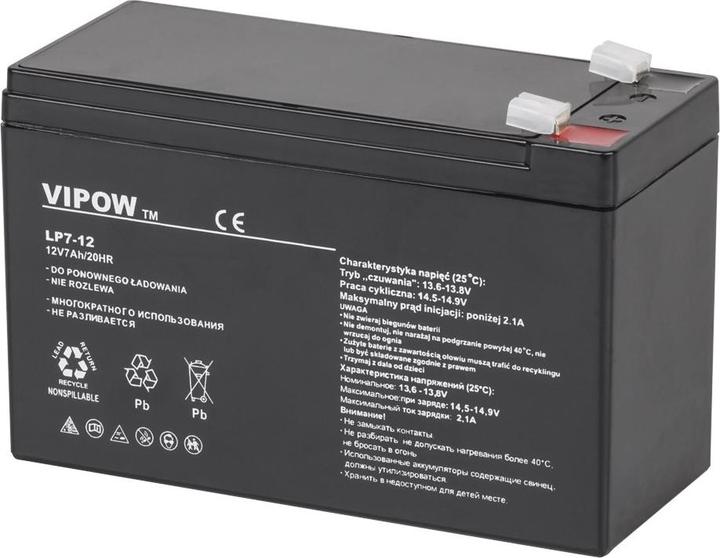 Produktbild Vipow Bleiakku 12V 7,0Ah (12 V, 7 Ah)