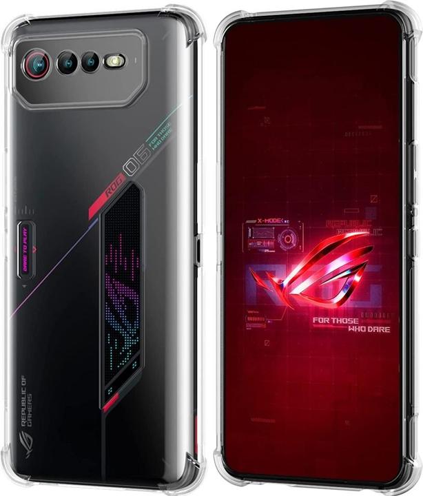 Actual product image Screenguard Crystal Soft Airbag Bumper (Asus ROG Phone 6)