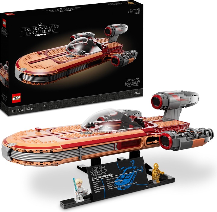 Produktbild LEGO Star Wars - Luke Skywalkers Landspeeder (75341, LEGO Seltene Sets)