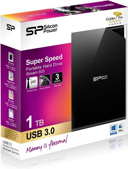 Produktbild Silicon Power Stream S03 (2 TB)