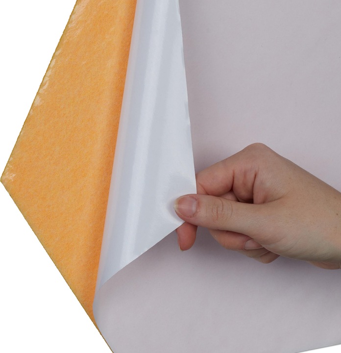 Actual product image Relaxdays 6x felt pinboard (Bulletin board, 30 x 1 x 26 cm)
