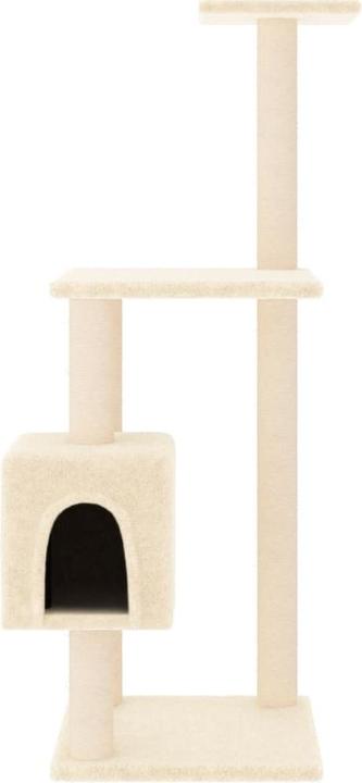 Produktbild vidaXL Katzenbaum (104 cm, Creme)