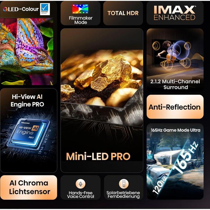 Image du produit Hisense TV 85U7Q Pro (85", LED, 4K)