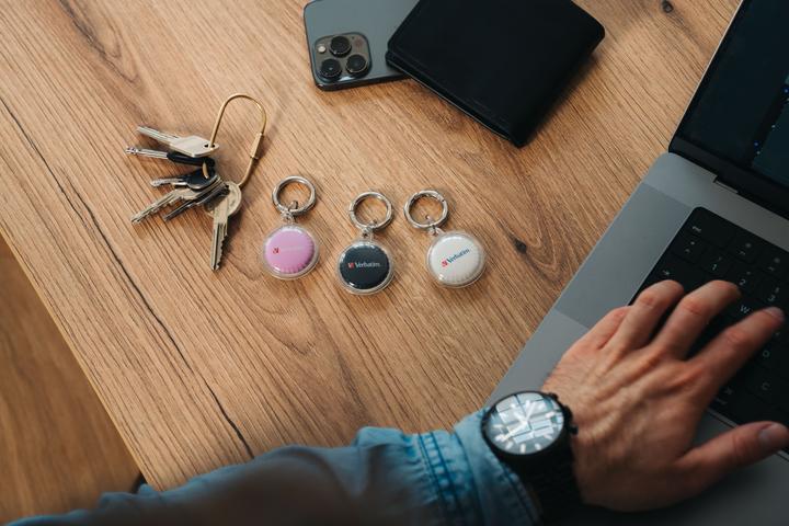 Produktbild Verbatim 1x3 My Finder Coin Bluetooth Item Find, s/w/p 32135 (iOS)