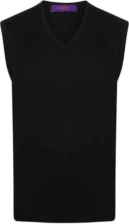 Immagine prodotto Henbury Felpa Scollo a V Senza Maniche Uomo (S)