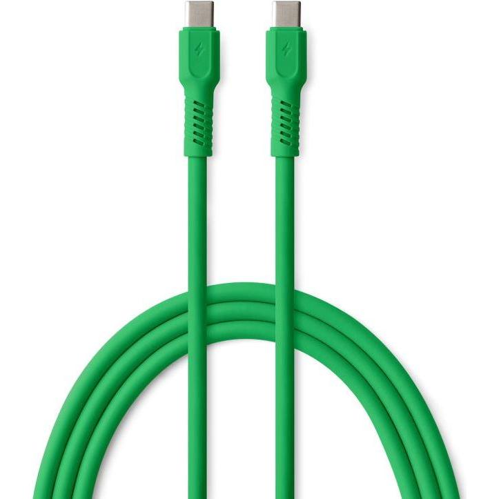 Forever COLORUM Kabel USB-C - USB-C 1,8m 3A CK60-CC-04 xGreen (1.80 m, USB 3.0), USB Kabel
