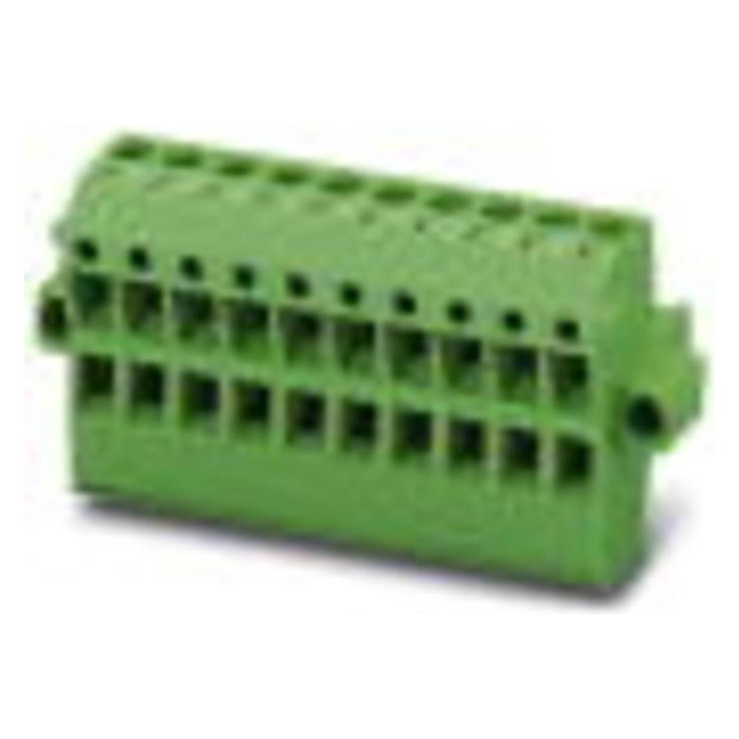 Phoenix Contact Pinbehuizing kabel TMSTBP Aantal polen Totaal 5 Tussenruimte: 5,08 mm 1908732 50 stuks., Kabels + Stekkers, Groen