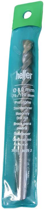 Actual product image Heller Stone twist drill 8 mm 18025 (8 millimetres)