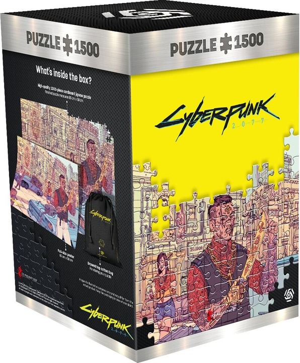 THQ Cyberpunk 2077: Valentino's puzzles 1500 pcs (1500 pieces)