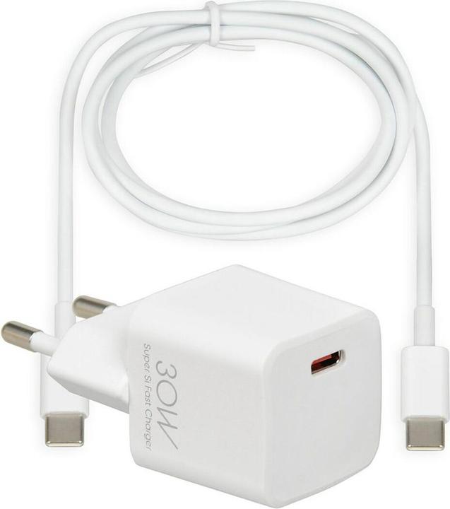 Image du produit iBox Chargeur de voyage I-BOX C-38 PD30W, blanc (30 W, 1 portion)