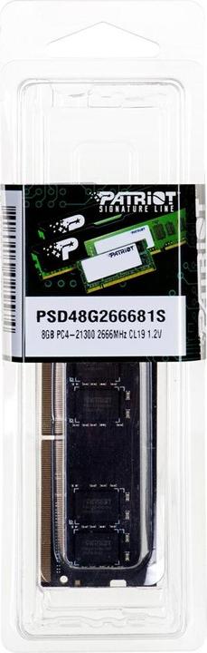 Produktbild Patriot Signature Line (1 x 8GB, 2666 MHz, DDR4-RAM, SO-DIMM)