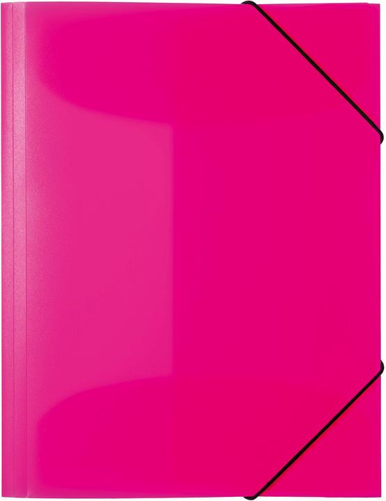 Produktbild HERMA Sammelmappe A4 neon pink Polypropylen 3St. (A4, 3x)