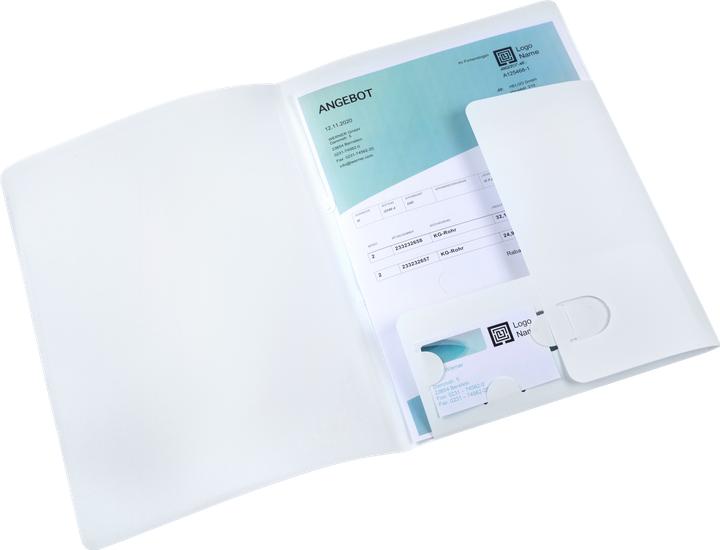 Produktbild Elba Angebotsmappe image+, mit A4-Sichttasche, weiss gepackt zu 1 Stück (A4, 1 x)