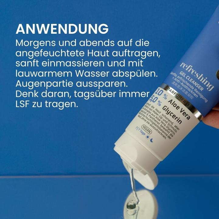 Immagine prodotto Jean & Len Gesichtsreinigung Refreshing Gel Cleanser 125 ml (Struccante, 125 ml)