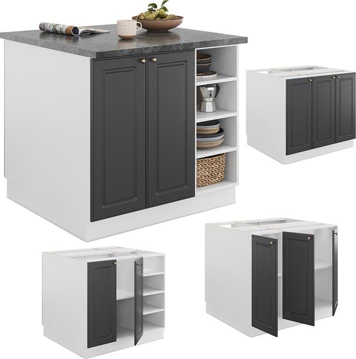 Produktbild Vicco Kücheninsel Fame-Line (90 x 60 x 82 cm)