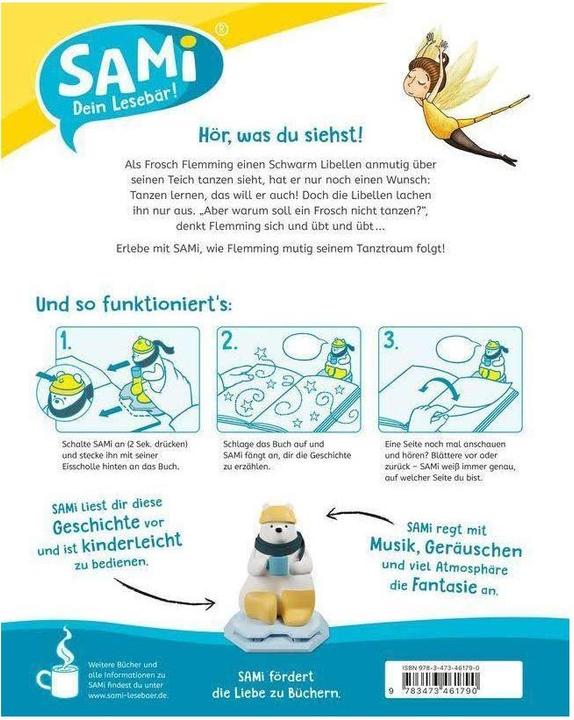 Produktbild Ravensburger SAMi - Flemming. Ein Frosch will zum Ballett (Deutsch, Anja Ackermann, 2022)