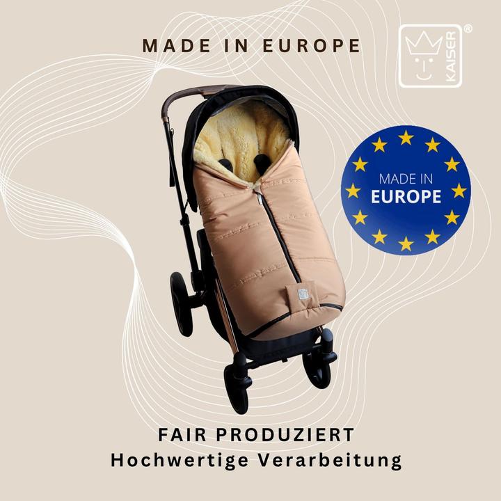 Image du produit Kaiser Baby Kaiser Lammfell Fusssack Iglu 2.0, sand