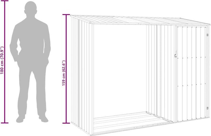 Produktbild vidaXL Gerätehaus