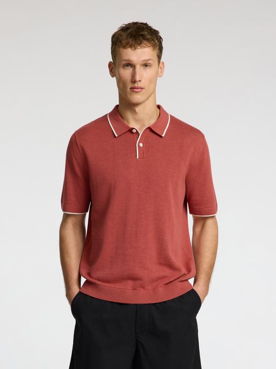 Image du produit Selected Strick Polo shirt (L)