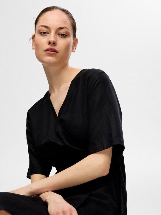 Produktbild Selected Femme Maxi Wickelkleid (34)