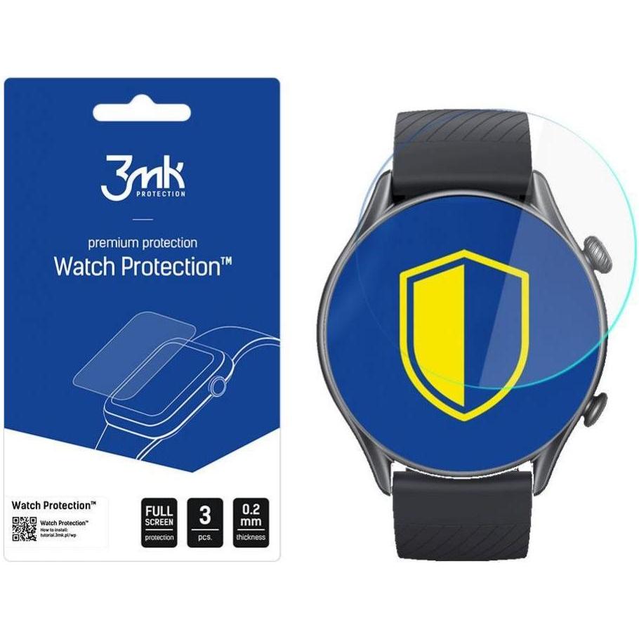 3MK protective film Watch Protection ARC for Xiaomi Amazfit GTR 3 Pro, Accessori per smartwatch