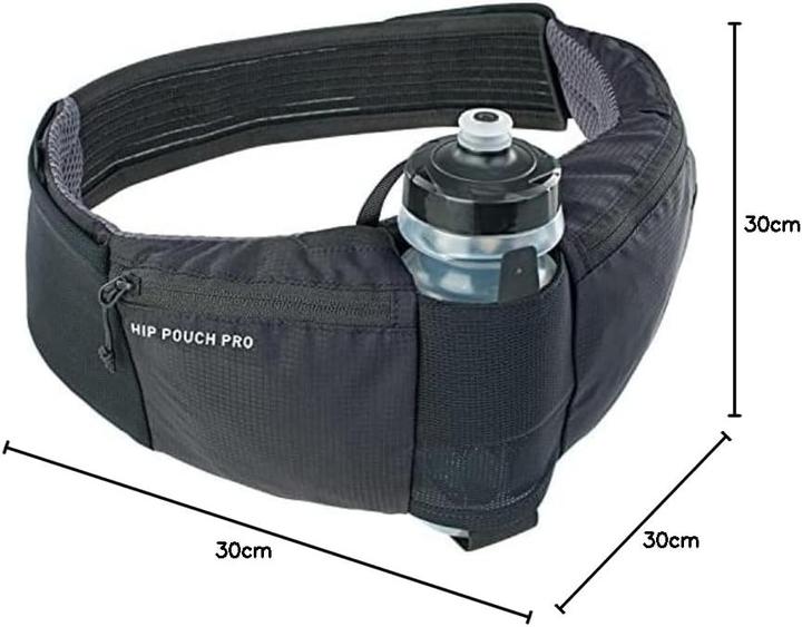Actual product image Evoc Hip Pouch Pro 1.5L + Drink Bottle 0.55L