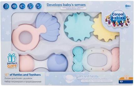 Actual product image Canpol Set Of Rattles And Teethers