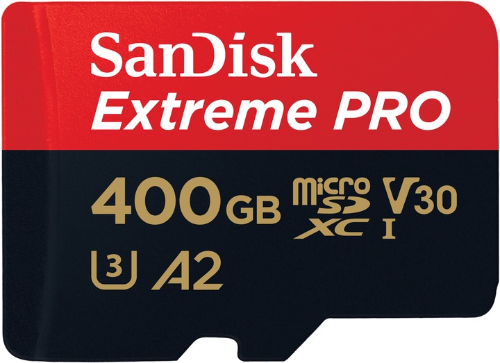 Produktbild SanDisk Extreme PRO (400 GB, microSDXC, U3, UHS-I)
