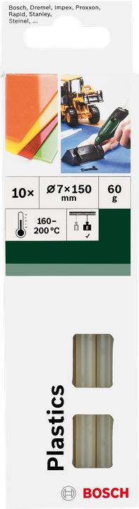 Bosch Professional Zubehör Kunststoff Klebesticks 10 Stck.